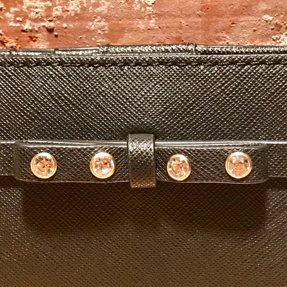 Kate Spade Black Wallet with Crystal Accents! - Picture 4 of 8